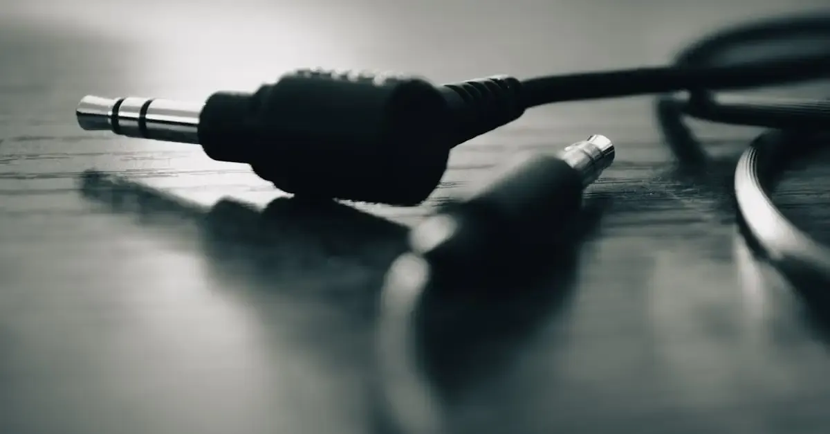 Cable Audio Jack 6.35 mm de Qualité Professionnelle