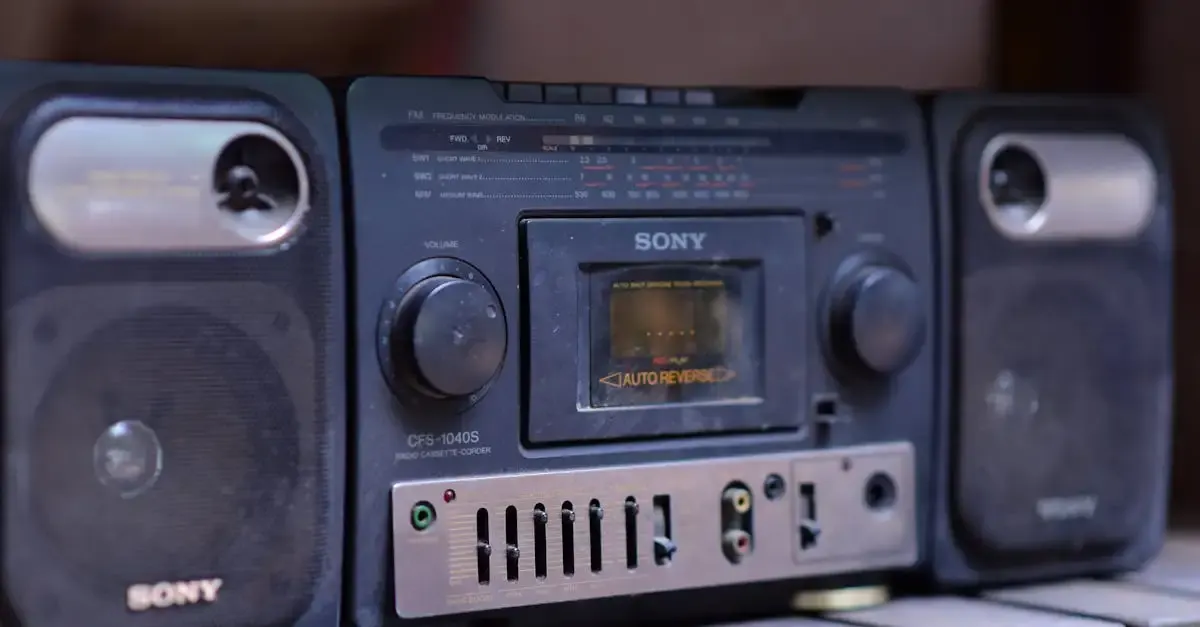 Cassette Audio Année 80 : Revivez la Magie Musicale