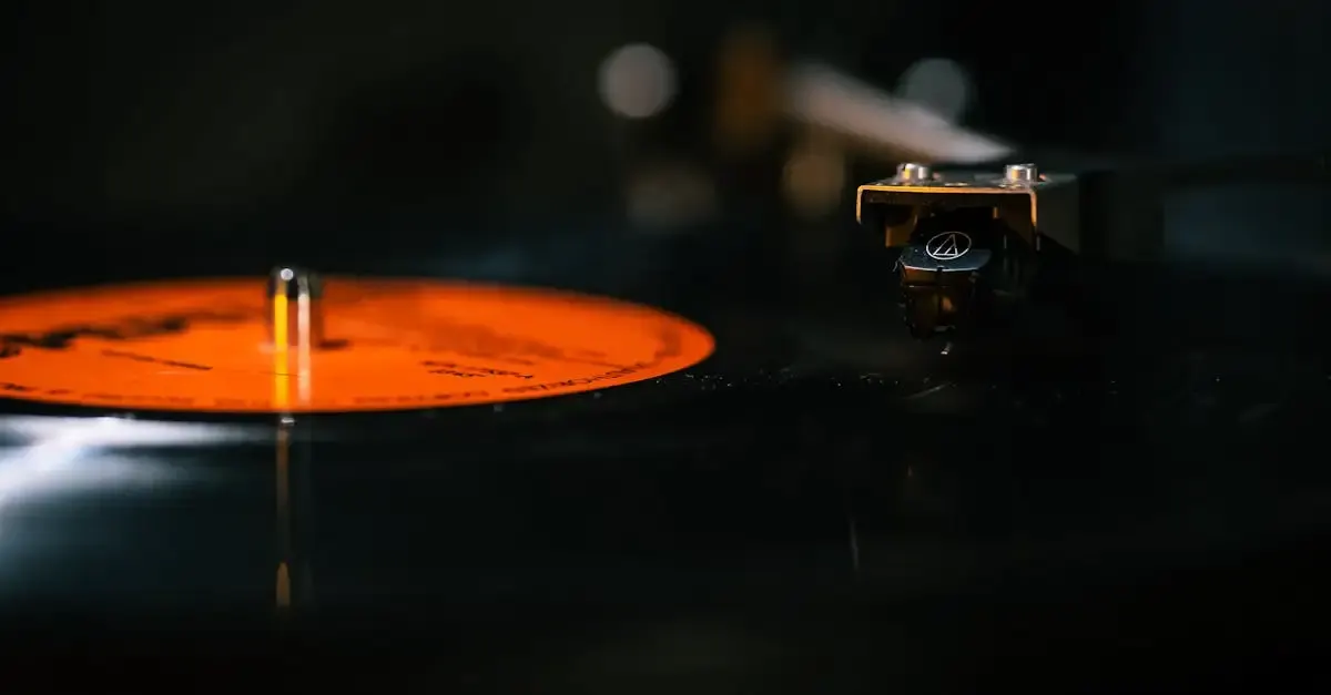 Audio technica tourne disque