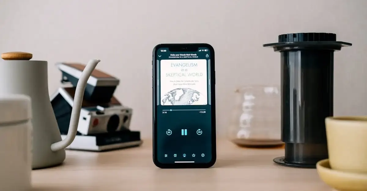 Lecteur livre audio