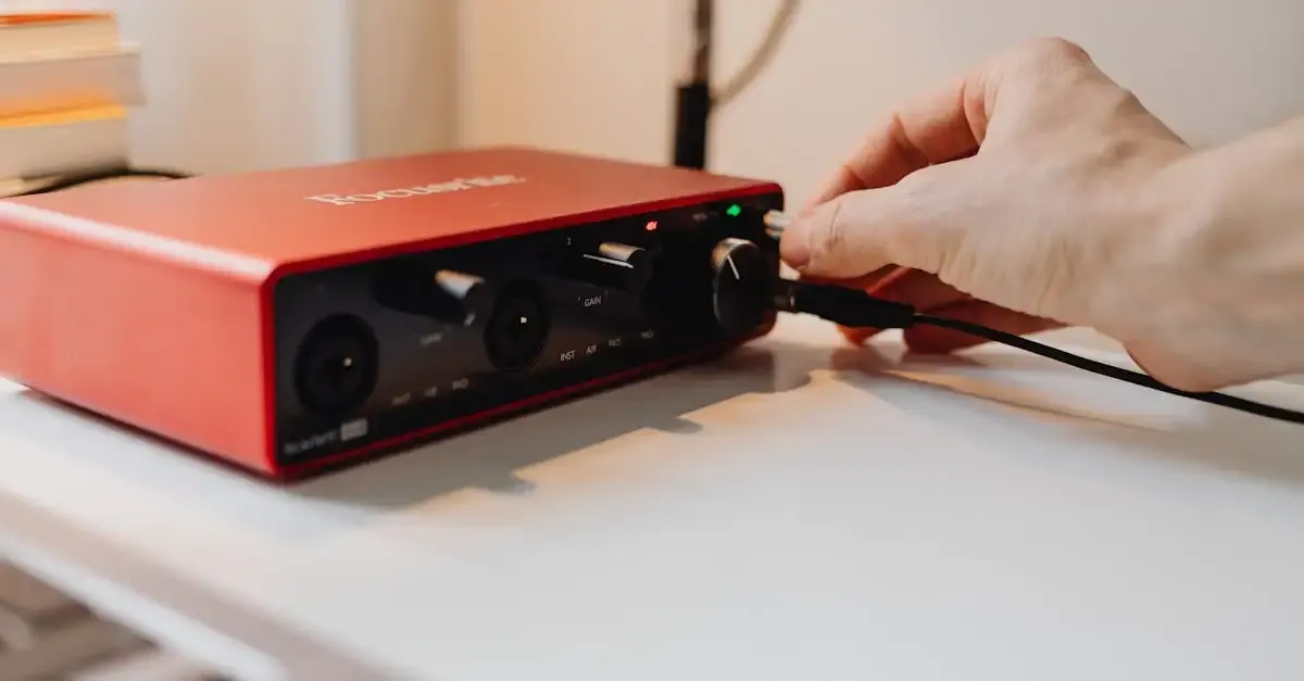 Audio interface
