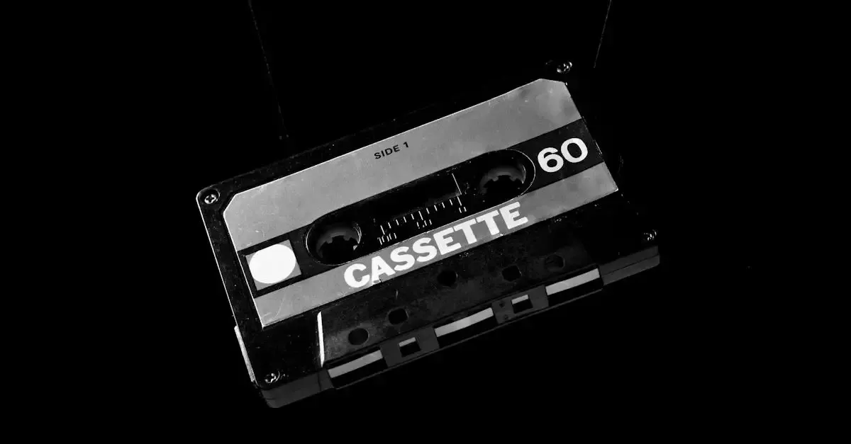 Lecteur Cassette Audio Vintage : Retrouvez le Son d'Antan