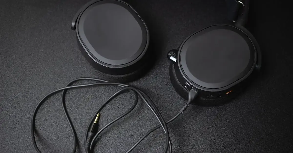 Casque filaire audio