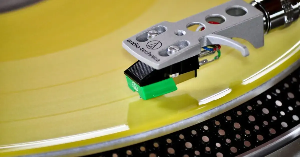 Audio technica tourne disque