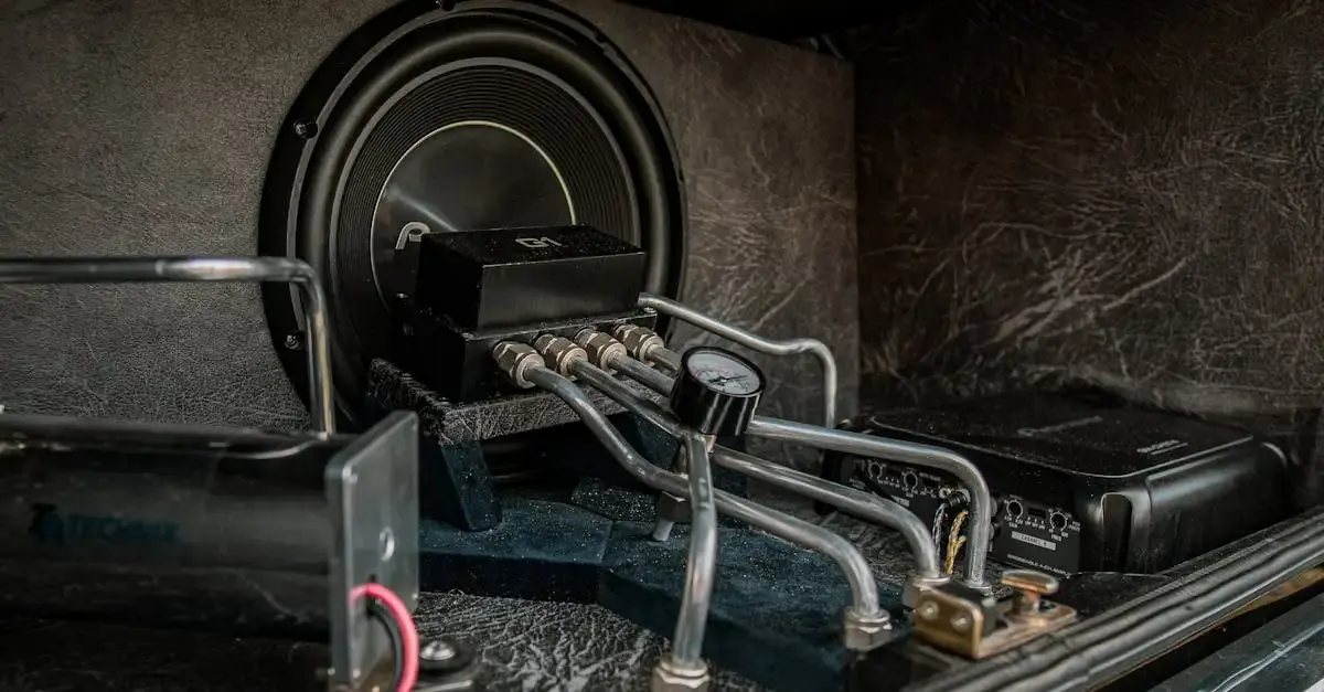 Subwoofer MTX Audio : Performances et qualité sonore